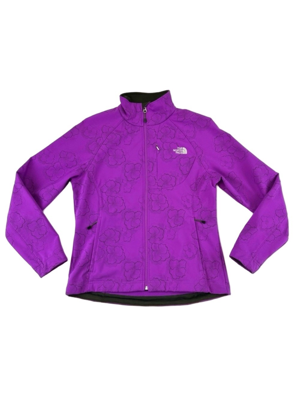 The North Face soft shell jacket Womens Large Performance Windproof Waterproof
